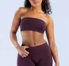 Conjunto de Yoga de Pantalones Largos sin Tirantes Más Vendido de Amazon, Ropa Deportiva Transpirable de Alta Elasticidad que Levanta Glúteos, Ropa para Correr y Fitness