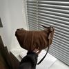 Bolsa de bolinho vintage para mulheres 2024 verão nova moda casual bolsa de ombro nicho popular bolsa de ombro crossbody para mulheres