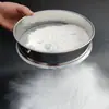 Tamiz Malla de Acero Inoxidable 304 Tamiz para Hornear Harina Tamiz para Arroz Tamiz para Sésamo Tamiz para Cáscara de Trigo Sarraceno Pantalla de Filtro Tamiz Hogar
