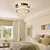 Fornecimento Direto da Fábrica Estilo Americano Luxo Leve Minimalista LED Luz de Corredor Entrada Luz Pequena de Hall Teto Redondo de Cristal Italiano