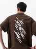 Camiseta Casual Nanxia Holgada Suave Amigable con la Piel Transpirable Cómoda Verano Nueva Moda Manga Corta para Hombre Sencilla Versátil Camiseta Corta