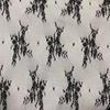 Tejido de Encaje Jacquard de Malla Floral Pequeño Ligeramente Elástico Flor Pequeña Brillante Calado Transparente Fondo Camisa Vestido Tejido