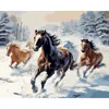 Dropshipping Transfronterizo Pintura al Óleo Digital al por Mayor Pinturas sin Marco 40X50 Amazon Wish Fábrica de Pintura Vestíbulo Ozon Caballo