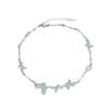 Collar de Acero de Titanio con Estrella para Mujer, Gama Alta, Lujo Ligero, No se Desvanece, Diseño de Verano Exagerado de Nicho, Accesorios Personalizados de Moda, Producto Nuevo