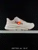 Zapatos Blancos de Suela Gruesa One One Bondi 9 para Hombre y Mujer, de Caña Baja, para Deportes de Montaña al Aire Libre, Zapatos para Correr