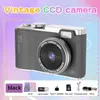 Nueva Cámara de Fotografía Digital CCD de Alta Definición Juguete, Cámara Retro Portátil para Campus, Regalo Transfronterizo 4K