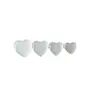 Parche de Resina Transparente Ojo de Gato Corazón de Melocotón Accesorios para Joyería de Corazón Zapatos con Agujeros Carcasa de Teléfono Móvil Material