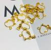 Accesorios DIY para Clip de Oreja, Pendientes sin Perforación, Ajustables de Rosca, Materiales para Pendientes Indoloros, Espiral al por Mayor Estilo Nuevo