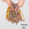 Pulsera elástica de diamantes transfronteriza de Europa y Estados Unidos, pulsera de diamantes color agua, pulsera de alto sentido, pulsera para enamorados al por mayor