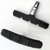 Cuero de freno de bicicleta cuero de freno de bicicleta de montaña delantero y trasero cuero de freno de 7 pulgadas bloque de freno clip silencioso cuero freno V de cuero