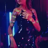 Pegatinas de Tatuaje Fluorescentes de Mariposa de Nuevo Producto Transfronterizas de Gama Alta para Festival de Música Bar Fiesta Florales Brazo Cuerpo Completo Temporales