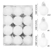 Bolinha de Natal 3cm, bola pequena, bola de plástico brilhante galvanizada, decoração criativa para árvore de Natal, pequeno pingente, item quente transfronteiriço