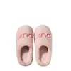 Pantuflas Puxi, Pantuflas de Algodón para Pareja Luna Almohada, Pantuflas Bordadas, Pantuflas Antideslizantes para Mujer de Casa, Pantuflas Cálidas con Peluche para Hombre