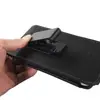 Riñonera para Tarjeta de Teléfono Móvil Hebilla Giratoria Clip Cubierta Magnética Bolsa Universal para Colgar en la Cintura Pantalones Deportivos Vertical Universal para Hombre Cubierta de Cuero