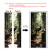 Pegatinas para Puertas de PVC de Renovación de Casa de Alquiler, Pegatinas de Pared Impermeables para Puertas de Gabinete, Pegatinas Removibles para Puertas de Vidrio, Decoración del Hogar, Entrega JIT