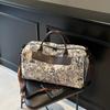 Bolsa de Viaje de Gran Capacidad para Comercio Exterior, Viajes Cortos, Nuevo Bolso de Mano Deportivo para Mujer, Nuevo Estilo Chino, Estilo Nacional, Bolso de Hombro Cruzado