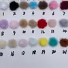 Accesorios de Bolas de Piel Sintética de Visón 3-4cm Bolas de Felpa Estilo Botón Accesorios de Ropa Sintética de Alta Calidad