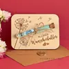 Artesanías Decorativas de Madera para Bodas y Deseos Transfronterizos Regalo de Boda Sobre de Regalo de Dinero Artesanías de Tubo de Ensayo