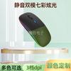 Aplicável à Apple Huawei fornecimento direto de fábrica aplicável carregamento de celular laptop mouse luminoso sem fio modo duplo