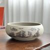 Jarra de Residuos de Té Lavado de Té Tamaño Grande Cerámica Cruda Juego de Té Kung Fu Accesorios Lavado de Pinceles Tanque de Agua Doméstico Pon de Agua Lavado de Agua Hidroponía