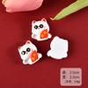 Accesorios de resina lindo Gato de la Suerte joyería diy pegamento crema funda de teléfono accesorios para diadema decoración parche pequeño para coche