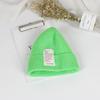Ins Sombrero de Lana Tejida para Niños Estilo Similar Color Caramelo Etiquetado