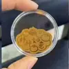 Adesivos de Celular Dourados Ouro Puro 2mg 999 Adesivos Dourados para Celular Princesa Por Favor Fique Rica e Saudável Adesivos Dourados Criativos Atacado