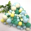 Accesorios para el cabello hechos a mano DIY pompones de tinsel decoración de regalo de Navidad pompones de cachemira de polipropileno en stock para personalización
