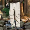 Pantalones Deportivos para Hombre Personalizados de Fábrica Pantalones de Nueve Puntos Exteriores Casuales Delgados Sueltos Impermeables Pantalones Casuales Estampados con Logo