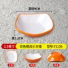 Louça Criativa de Melamina Imitação de Porcelana Pratos Quadrados Arredondados para Fondue, Churrasco, Molhos, Petiscos e Pratos Frios