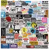 100 Adesivos de Grafite Divertidos para Adultos Transfronteiriços para DIY Guitarra Papelaria Mala Caderno Adesivos à Prova d'Água