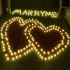 Velas Electrónicas para Decoración de Lugares de Cumpleaños y Bodas 2026 Decoración Festiva Transfronteriza para Pedir Deseos en el Día de San Valentín Chino