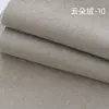 Tela de Terciopelo de Poliéster de Color Sólido para Sofá Impermeable Engrosada Tela de Terciopelo Nube Cubierta para Cojín de Cama de Mascota Tela de Sofá