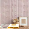 Fábrica de Origen Patrón Vintage Grano de Madera Pared Fondo del Hogar Papel Tapiz Autoadhesivo Pegatinas de Pared Papel Tapiz Decorativo para Renovación