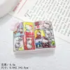 Acessórios de Resina Série Loja de Conveniência Gato Capa de Celular DIY Copo Térmico Caixa de Armazenamento de Cola Creme Acessórios de Cabelo