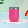 Taza Termo para Huevo de Acero Inoxidable 304, Mejor Vendida de Amazon, 12 oz, Forma de U Mini, Portátil para Exteriores, Taza de Agua para Coche