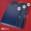 Cuaderno de Cuero para Oficina Deli Bloc de Notas A4 25K Cuaderno de Negocios Cuaderno Pu Minutas de Reunión Venta al por Mayor