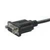 Cable de Conexión de Computadora DB9 a RJ45 Macho con Anillo Magnético Cable de Monitoreo de Red Cable de Conexión de Equipo de Motor