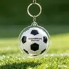 Chaveiro de acrílico de futebol em desenho animado transfronteiriço, mercadoria de fã com tema da Copa do Mundo, em estoque, adequado para jovens casais
