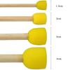 Herramientas de Pintura con Sello de Esponja para Niños, Pinceles de Esponja Herramientas de Estampado Eva, Pinceles de Pintura Graffiti DIY para Niños