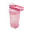 Vaso deportivo portátil de moda personalizado para batidos, de plástico, para estudiantes, fitness, para agua, para hombres y mujeres, resistente a caídas, vaso creativo con escala