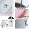 Nuevo juego de alfombrilla de baño y cortina de ducha de franela estampada con mariposas y flores, un accesorio de baño de cuatro piezas para uso doméstico, diseñado para la decoración del baño y la prevención de moho.