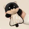 Brinquedo de pelúcia tipo puff, boneca de pelúcia de ovelhinha, fantoche de mão companheiro para apertar, brinquedo de pelúcia, presente de aniversário infantil para meninas