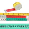 Estoque disponível de trena, fita métrica corporal, trena, fita métrica para roupas, fita métrica macia de alfaiate, fita métrica de peito e cintura, direto do fabricante