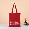 Saco de lona com cordão personalizado criativo inglês à prova de poeira saco de armazenamento com cordão saco de embalagem de lona de arroz personalização