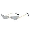 Gafas de Sol Metálicas Sin Marco Personalizadas Estilo Punk Jamie 3492 para Hombre, Gafas de Sol Pequeñas con Montura Estrecha Estilo Callejero Europeo y Americano para Mujer