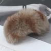 Seto pelo de conejo clip de acero flequillo cabello roto clip lateral otoño e invierno gama alta clip de primavera adorno para la cabeza horquilla al por mayor