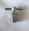 Válvula de Purga de Aire Manual Transmisor de Presión Diferencial Válvula de Escape Puerta de Aire Frío Válvula de Purga de Aire Estilo Antiguo Acero Inoxidable 316 Acero Inoxidable 304