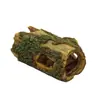 Caja para Insectos y Reptiles Decoración de Acuario Madera Sumergida Simulada Escondite Hueco Cueva de Escondite Paisaje de Resina Agujero de Árbol Corteza Escondite Casa