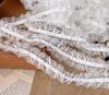 Encaje Elástico Doble Orilla Material para Orejas Diadema DIY Accesorios de Encaje Decorativo Elástico Encaje Hecho a Mano